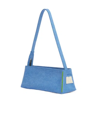 Marni Denim Shoulder Museo Shoulder Bag