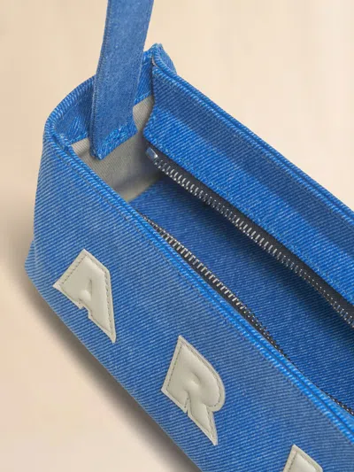 Marni Denim Shoulder Museo Shoulder Bag