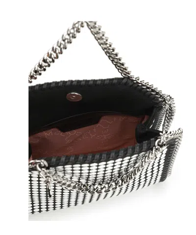 Stella Mccartney Falabella Tiny Tote Bag In Metallic