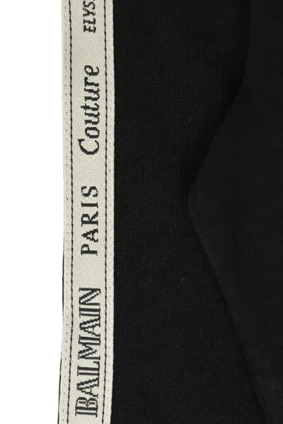 Balmain Long-sleeved T-shirt In Black