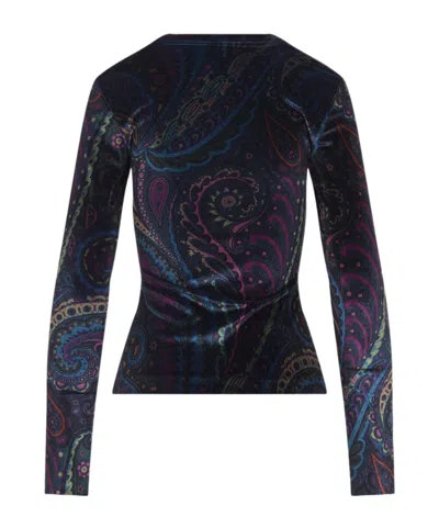 Etro Top In Blue