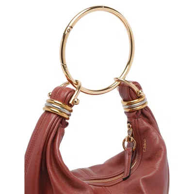 Chloé Chloe' Women Bracelet Bag In Brown