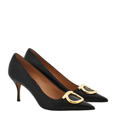 Ferragamo Pointed-toe Versatile High Heels In Brown