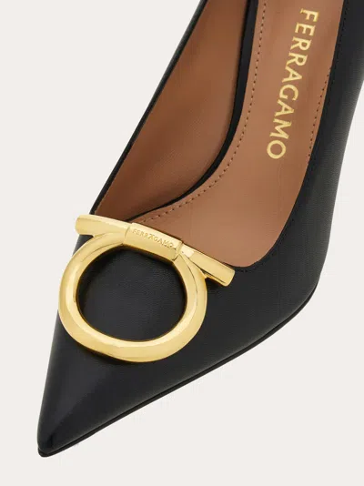 Ferragamo Pointed-toe Versatile High Heels In Brown