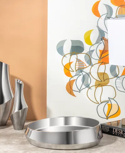 Nambe Nambé Symphony Low Bowl In Metallic