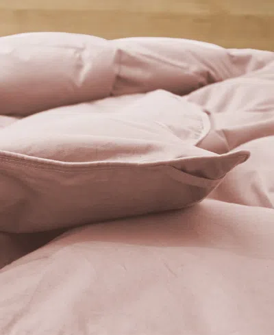 Unikome All Season Goose Down Comforter, California King In Pink