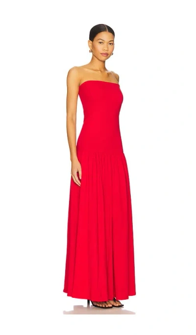 By Malene Birger Marciella Maxi Dress In Red