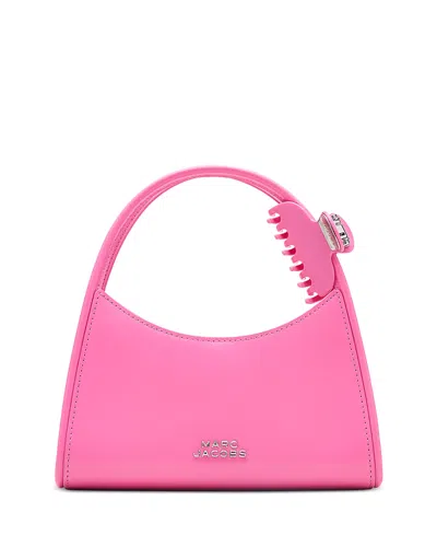 Marc Jacobs Bow Shoulder Bag Claw Clip In Pink
