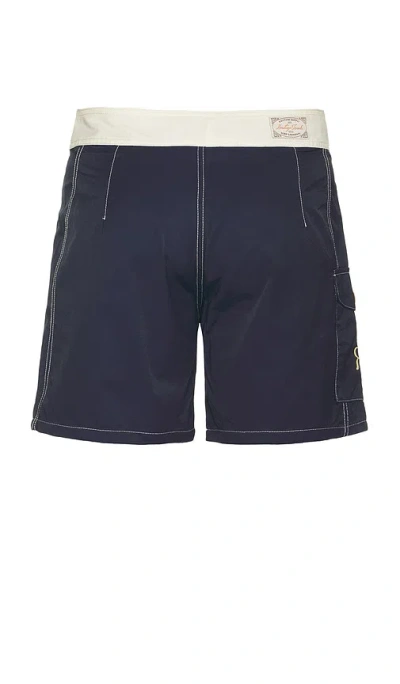 Rhythm Breakers Block Swimtrunk In Blue