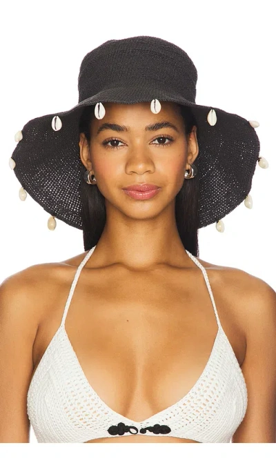 Rails X Lspace Crete Rattan Hat In Black