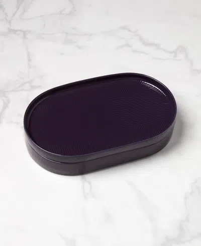 Lenox Modulus Serving Platter & Bowl Set In Black