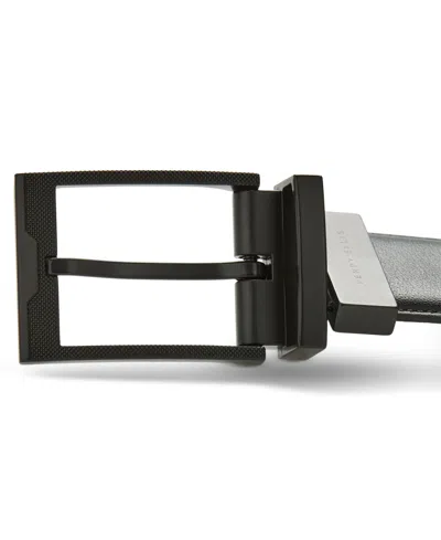 Perry Ellis Portfolio Men's Black Stanely Belt In Black