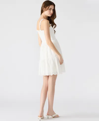 Steve Madden Preston Cotton Eyelet Sundress In White