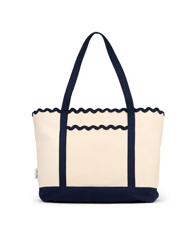 Ame & Lulu Court To Coast Tote In Neutral