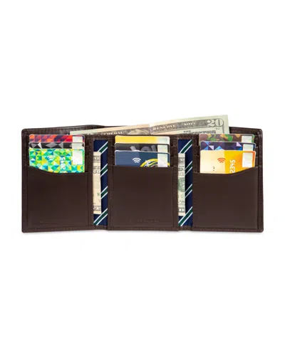 Tommy Hilfiger Men's Overlay Trifold Wallet