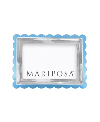 Mariposa Acrylic Scallop Frame, 4" X 6" In Multi