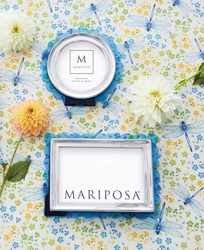 Mariposa Acrylic Scallop Frame, 4" X 6" In Multi