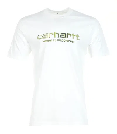 Carhartt T-shirt En Coton In White