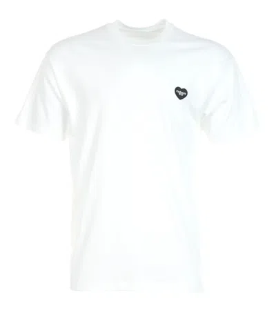 Carhartt Heart Ii Hartt T-shirt In White