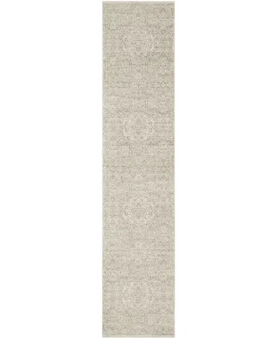 Nourison Home Shadows Shw06 Runner Area Rug, 2'2 X 12' In Neutral