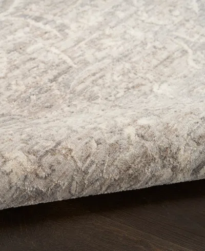 Nourison Home Shadows Shw06 Runner Area Rug, 2'2 X 12' In Neutral