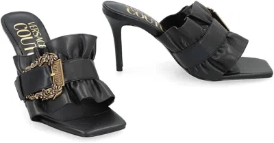 Versace Jeans Couture Sandals In Black