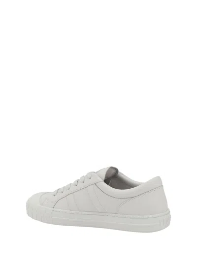 Fendi Valentino Garavani Multicolor Fabric And Mesh True Act Sneakers In White