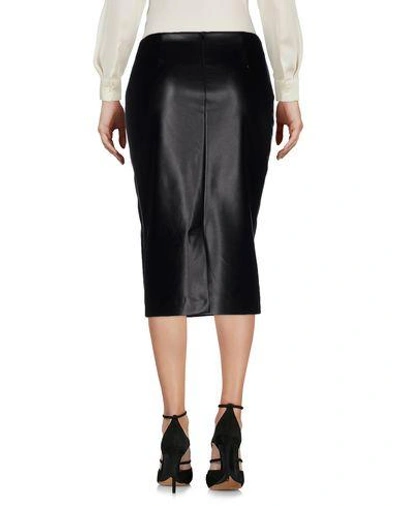 Shop Givenchy 3/4 Length Skirts In Black