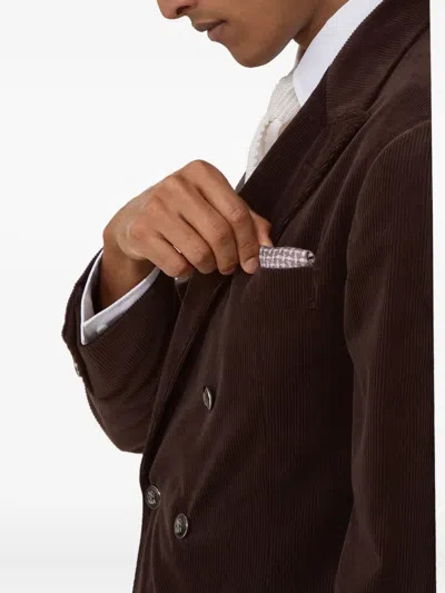 Brunello Cucinelli Pocket Square With Pattern