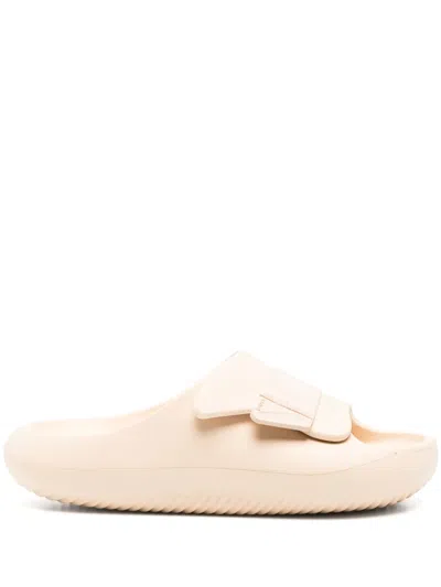 Crocs Gender Inclusive Mellow Luxe Recovery Slide Sandal In Neutral