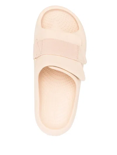 Crocs Gender Inclusive Mellow Luxe Recovery Slide Sandal In Neutral