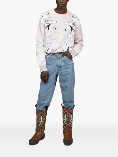 Bally Intarsia-knit Sweater