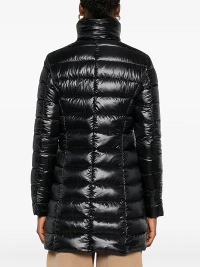Herno Turtleneck Down Jacket In Black