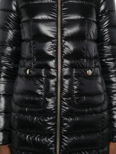 Herno Turtleneck Down Jacket In Black
