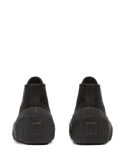Balmain Riff Sneakers In Black