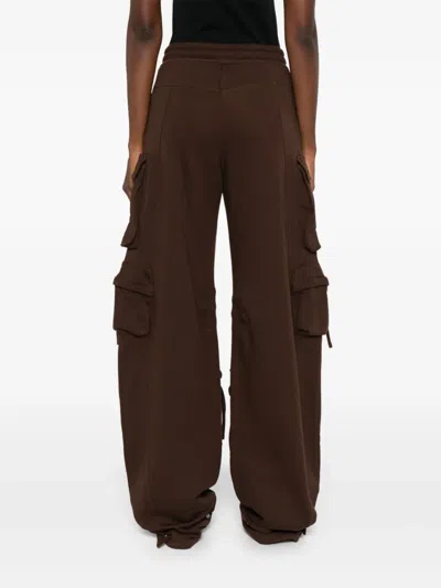 Attico Cotton Jersey Cargo Sweatpants