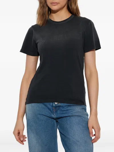 Helmut Lang T-shirt In Black