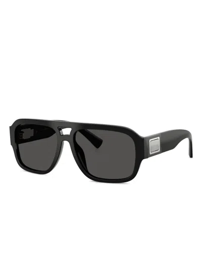Dolce & Gabbana Dolce&gabbana Man Sunglasses Dg4482 In Black