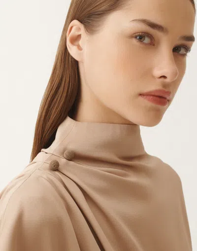 Fabiana Filippi Philipp Plein Black Acetate Sunglasses In Brown