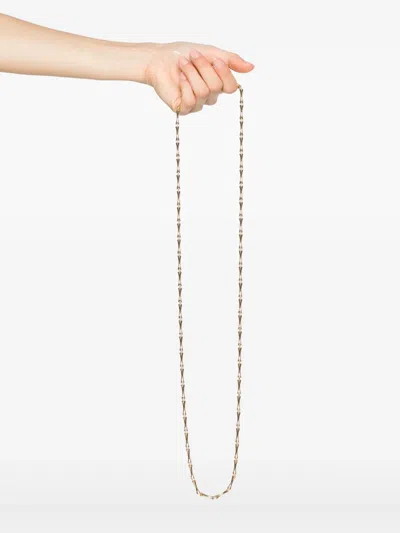 Eddie Borgo Bambu Link Necklace In Gold
