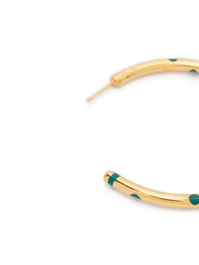 Aurelie Bidermann Positano Hoops In Gold