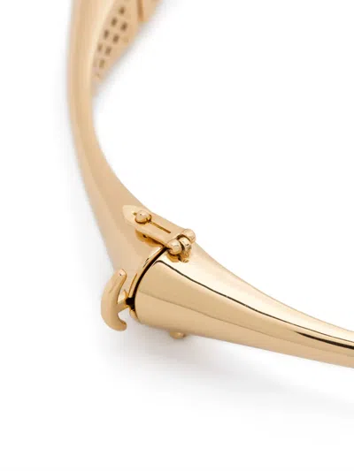 Eddie Borgo Bambu Collar In Gold