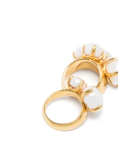 Wouters & Hendrix Statement Ring Ensemble With Pearls