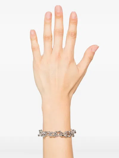 Eddie Borgo Bambu Link Bracelet In Gray