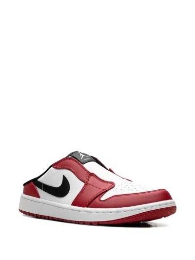 Jordan 1 Golf "chicago" Mules In Red