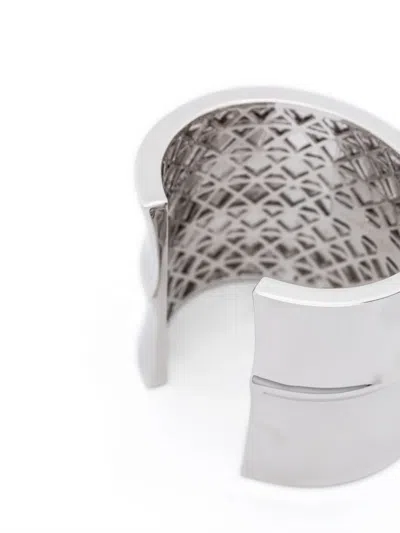 Eddie Borgo Bambu Cuff Bracelet In White