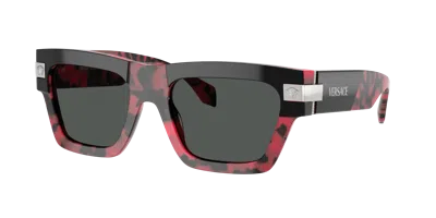 Versace Acetate 0ve4464 Sunglasses In Dark Grey