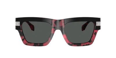 Versace Acetate 0ve4464 Sunglasses In Dark Grey