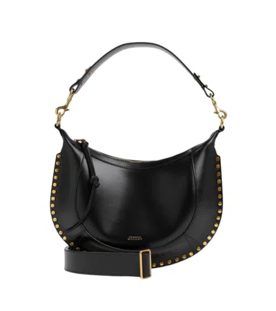 Isabel Marant Black Naoko Shoulder Bag In Black