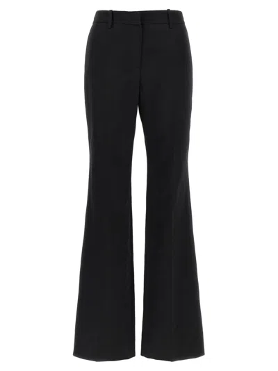 Magda Butrym Trousers Flared Leg Back Pocket In Black